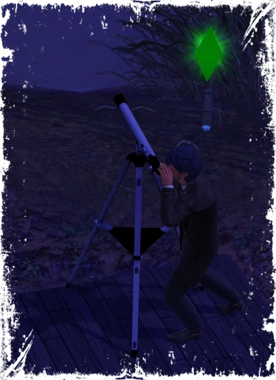 Der Sternenbeobachter - Elian Graustein am Teleskop